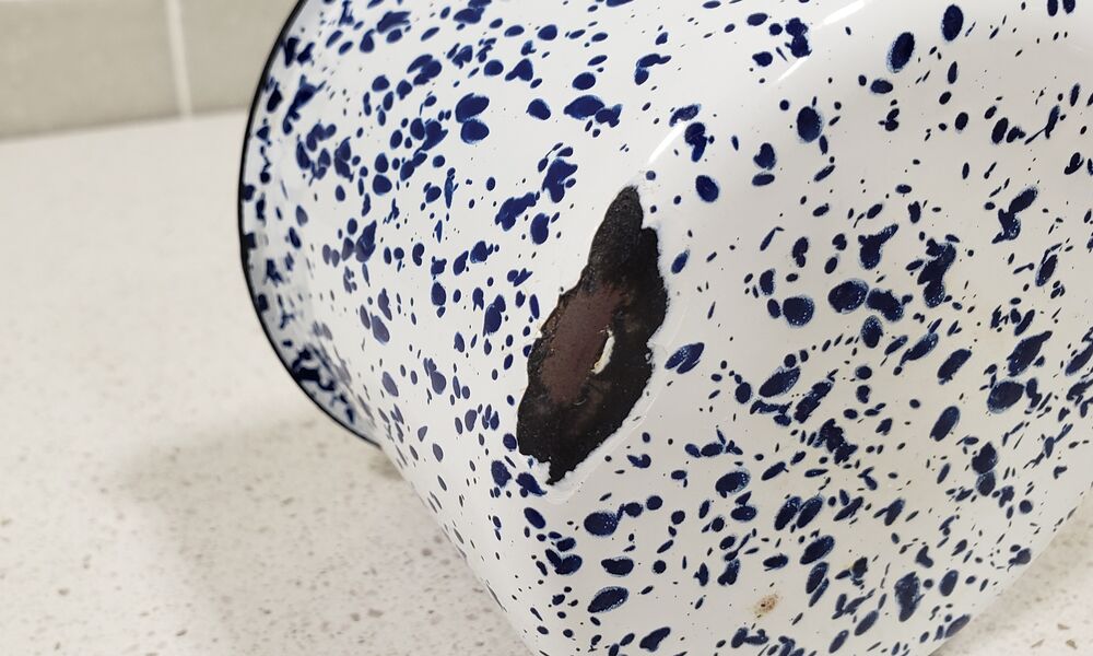 Foto de Caneca 10 Esmaltada 670 ml - Ewel