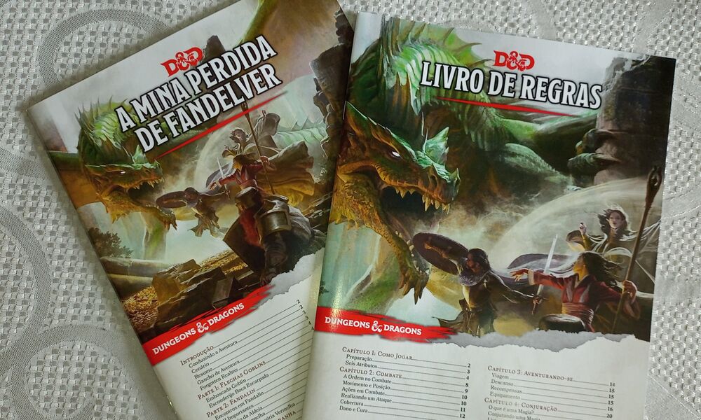 Banner da opinião Dungeons & Dragons 5ª Edição - Kit Introdutório em Português Galápagos Jogos
