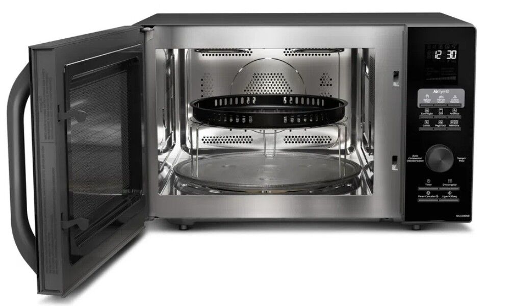 Micro-ondas Air Fryer Panasonic 30 Litros CD89 Preto 220V - Imagem 5