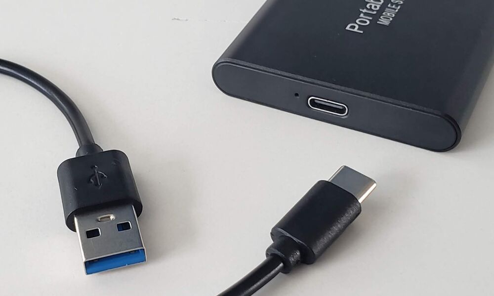 Banner da opinião Disco Sólido SSD Externo USB Portátil Alta Capacidade 4TB 