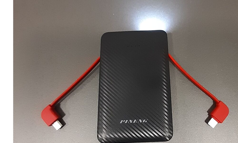Carregador Portátil PINENG POWER BANK PN952 5000mAh - Preto - Imagem 3
