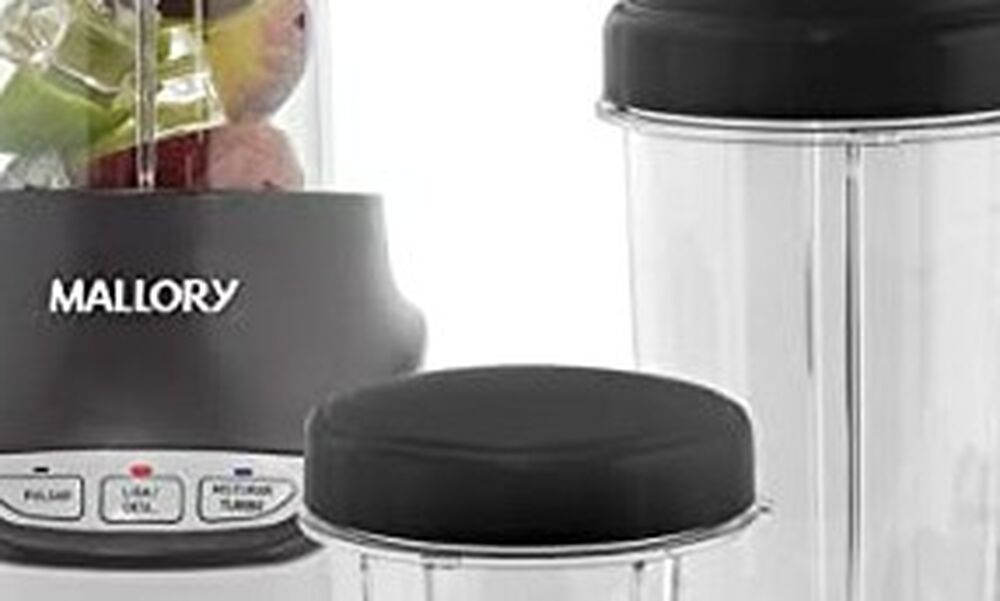 Super Liquidificador e Processador Blender Mallory Inox/preto 110V - Imagem 1