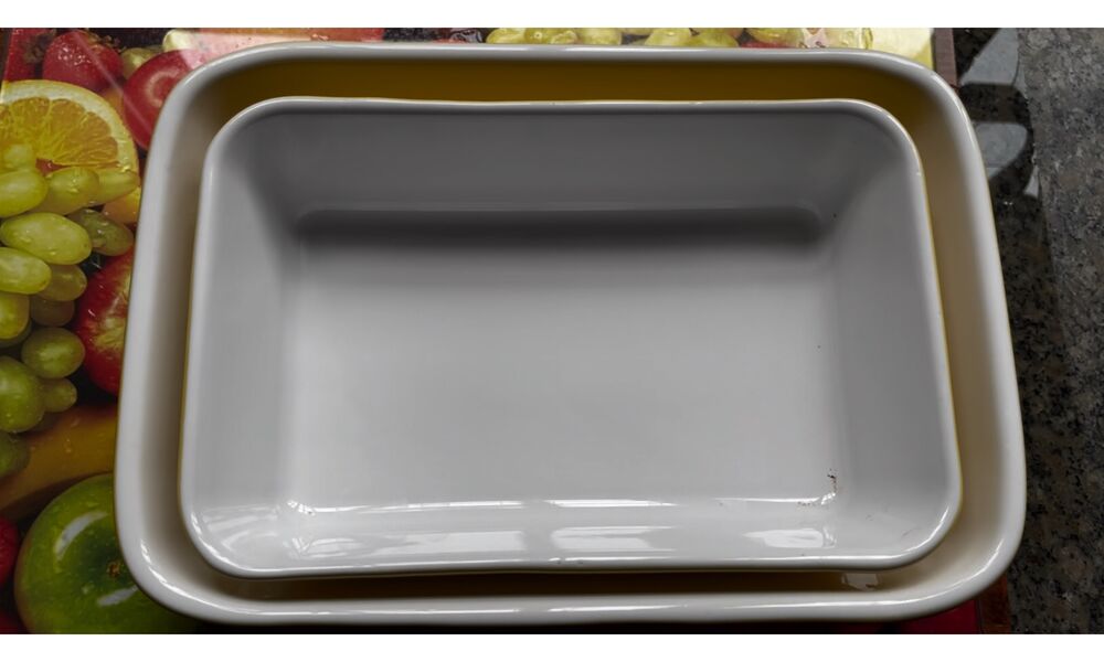 Travessa Bake Média Oxford Cookware Refratárias Multicor 26x18x5.6 cm - Imagem 3
