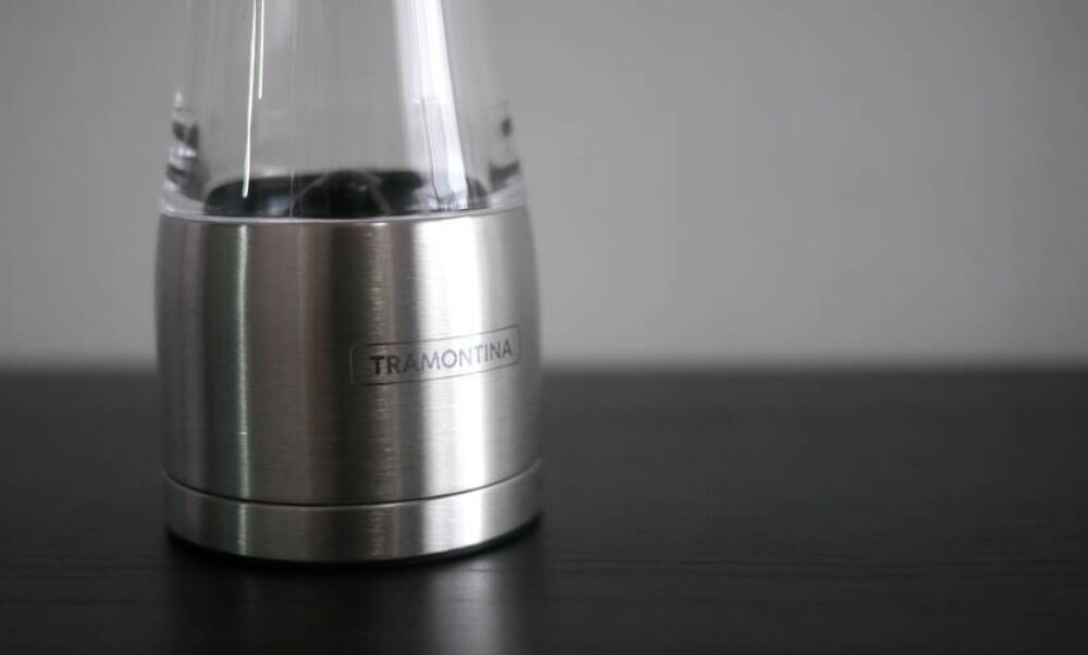 Moedor para Sal ou Pimenta Tramontina Realce Transparente - Imagem 1