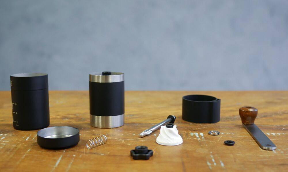 Moedor de Café Manual em Aço Inoxidável Portátil - Imagem 3