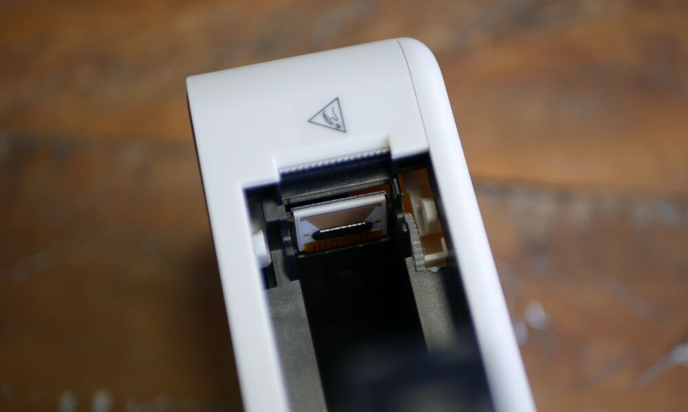 Banner da opinião Impressora térmica para etiquetas Pristar P15, com bluetooth, mini label maker