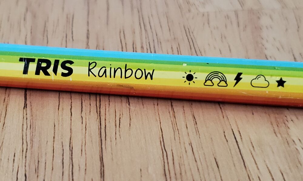 Lápis de COR Jumbao TRIS Rainbow - Imagem 2