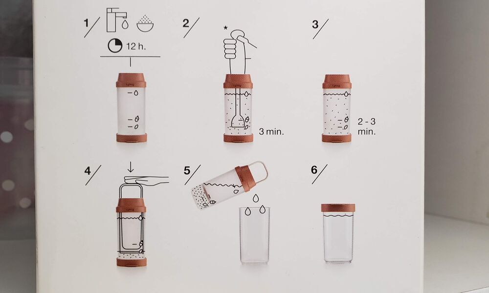 Kit para Preparo de Leite Vegetal (1 litro) Lékué - Imagem 3