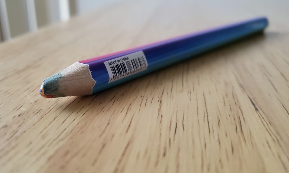 Lápis de COR Jumbao TRIS Rainbow - Imagem 1