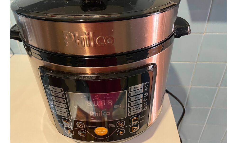 PANELA DE PRESSAO MULTIFUNCIONAL DIGITAL GOLD PPP05G - Imagem 1