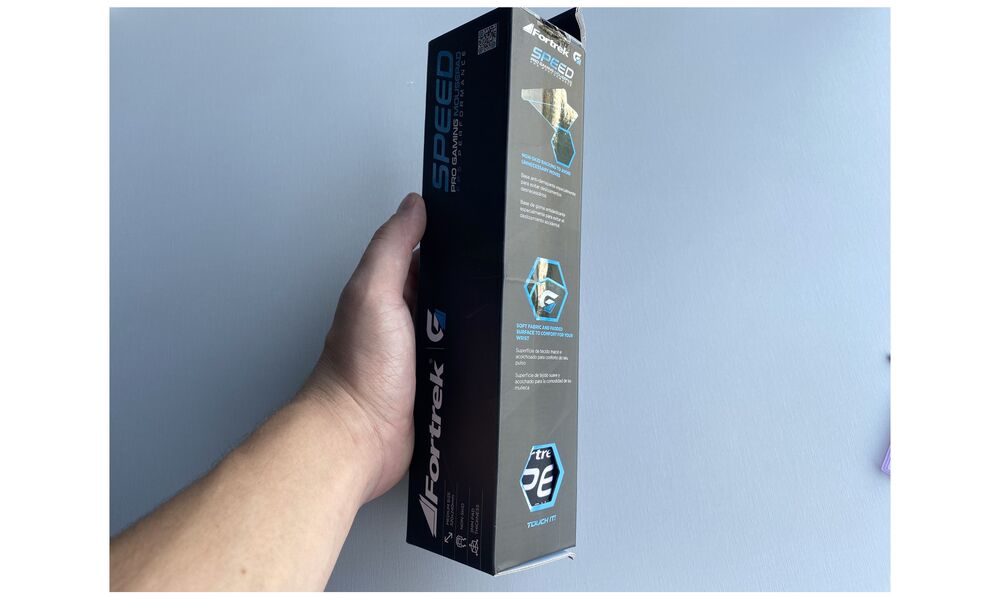 Mouse Pad Gamer Speed MPG-101 Azul Fortrek - Imagem 2