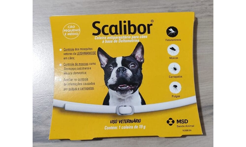 Foto de Scalibor Coleira Antiparasitária 48cm para Cães Scalibor para Cães