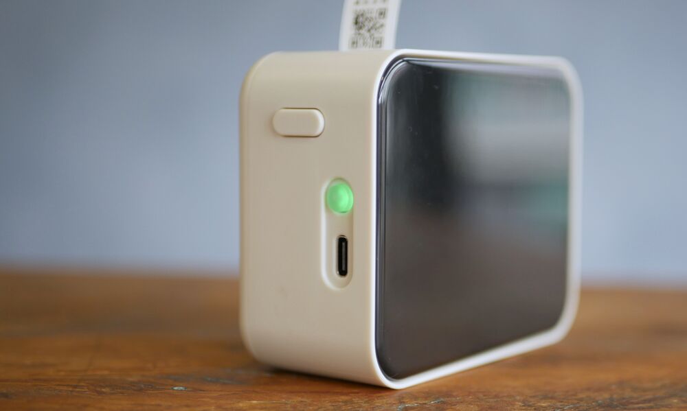 Impressora térmica para etiquetas Pristar P15, com bluetooth, mini label maker - Imagem 2