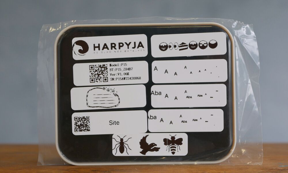 Impressora térmica para etiquetas Pristar P15, com bluetooth, mini label maker - Imagem 5