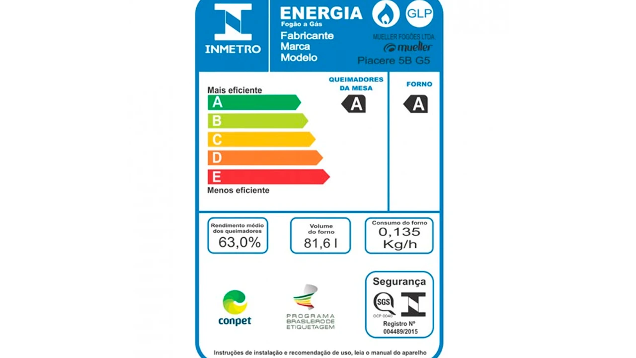Mueller Piacere Vetro 5 Bocas - Imagem 9