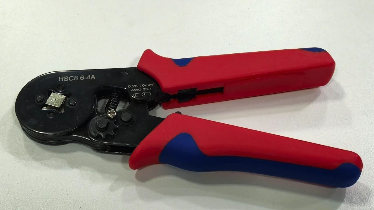 Alicate Crimpador de Fios HSC8 6-4A - Imagem 1