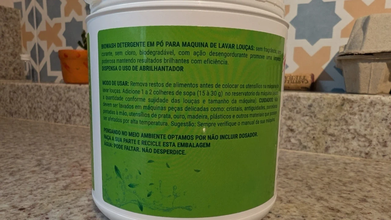 BioWash - Detergente para lava louças - Imagem 3