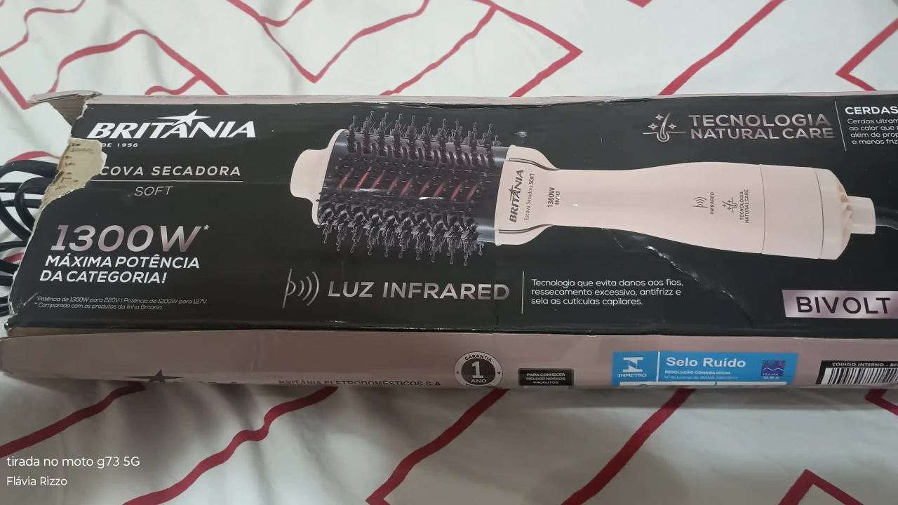 Banner da opinião Escova secadora