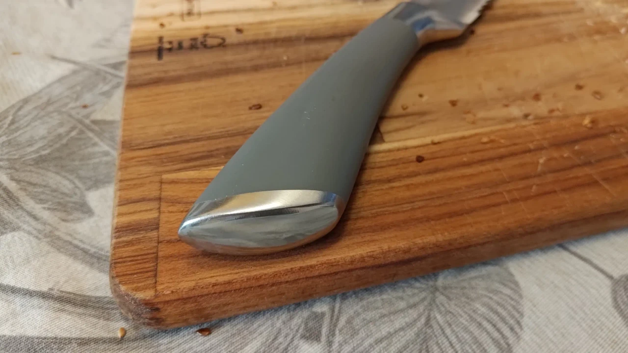 Faca para Pão Em Aço Inox 33cm Oxford Cool Grey - Imagem 2