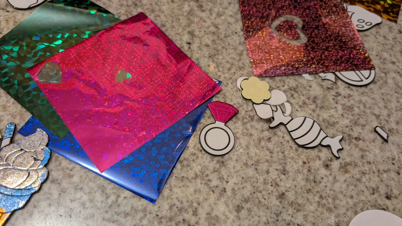 Foil Art Sticker Activity Set - Imagem 1