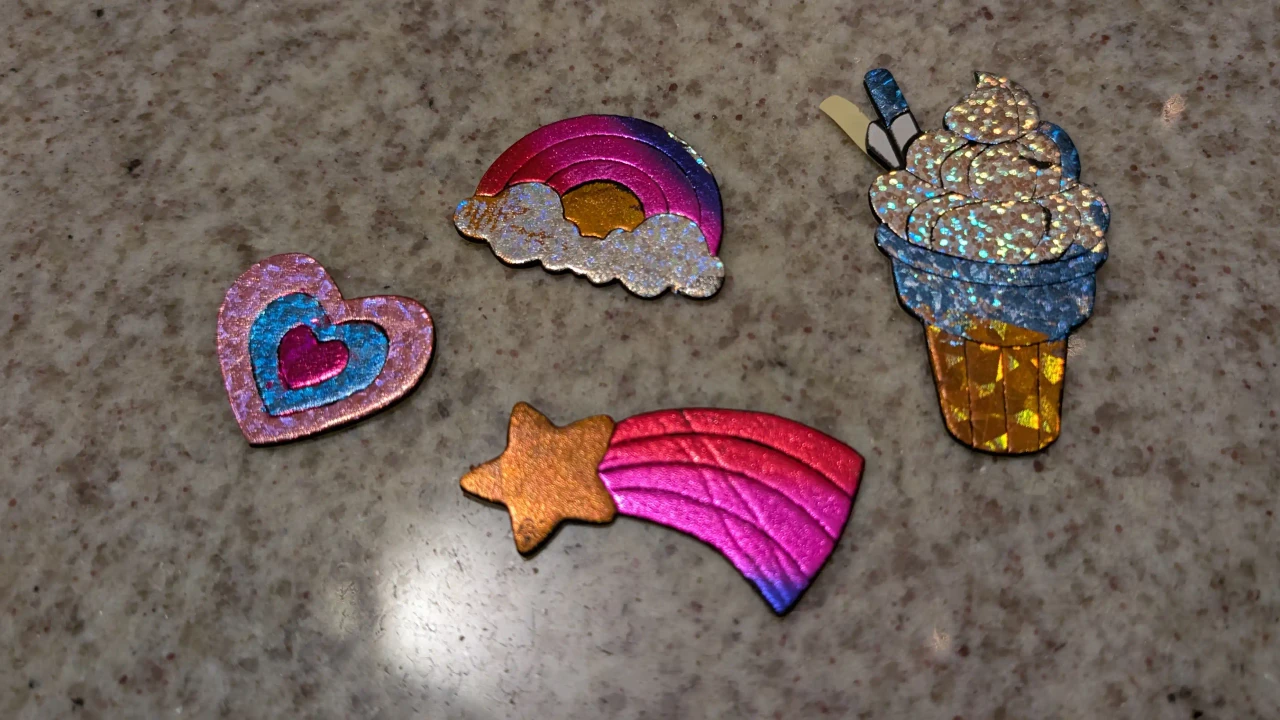 Foil Art Sticker Activity Set - Imagem 3