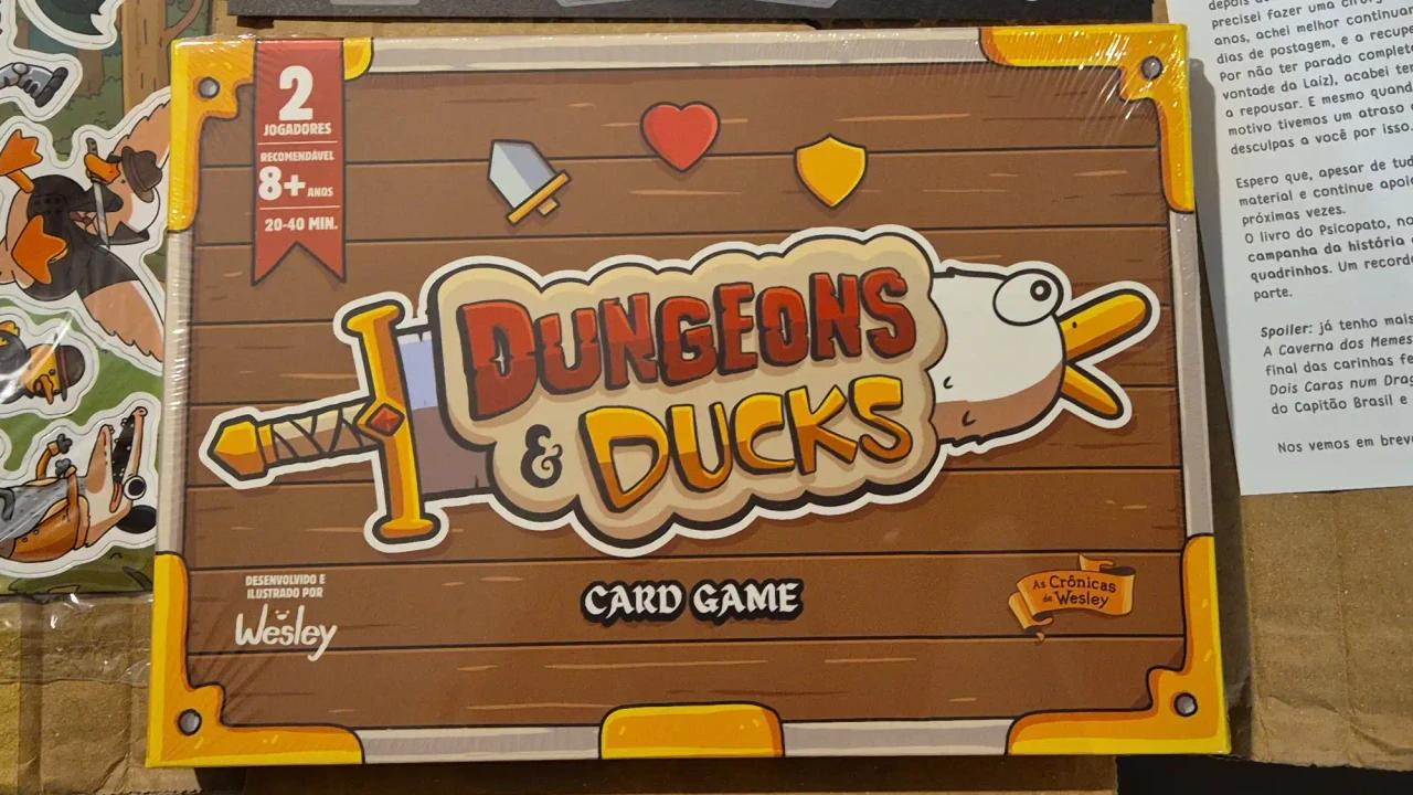 Jogo de Cartas - Dungeons and Ducks - Imagem 1