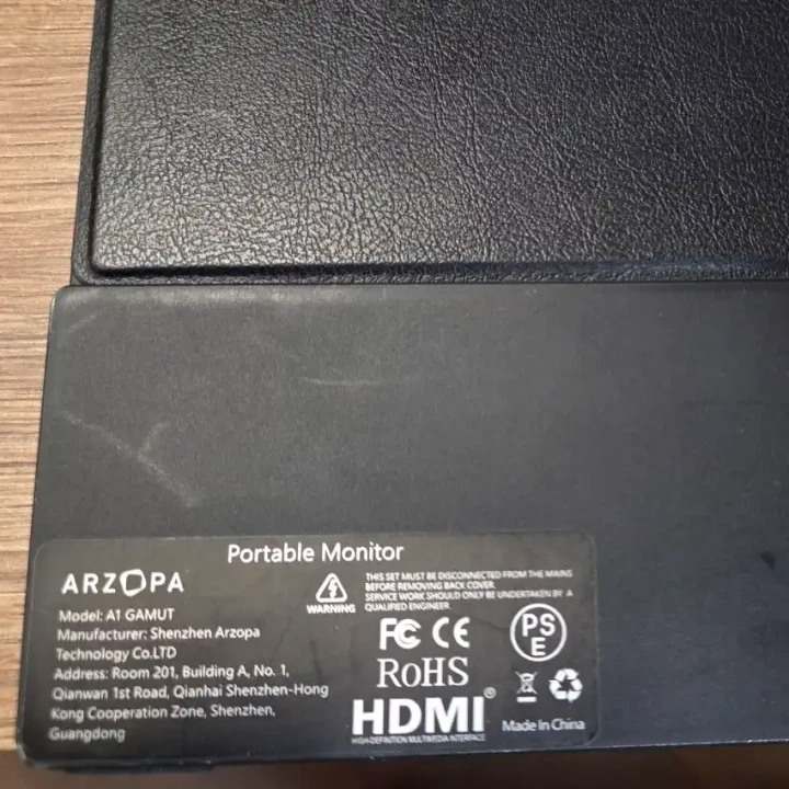 Monitor Arzopa A1 GAMUT (15.6" 1080P Full HD) - Imagem 4