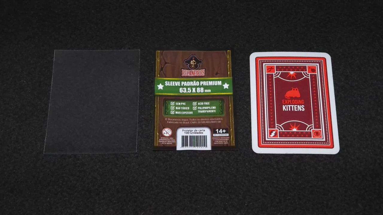 Imagem de Sleeves de Exploding Kittens