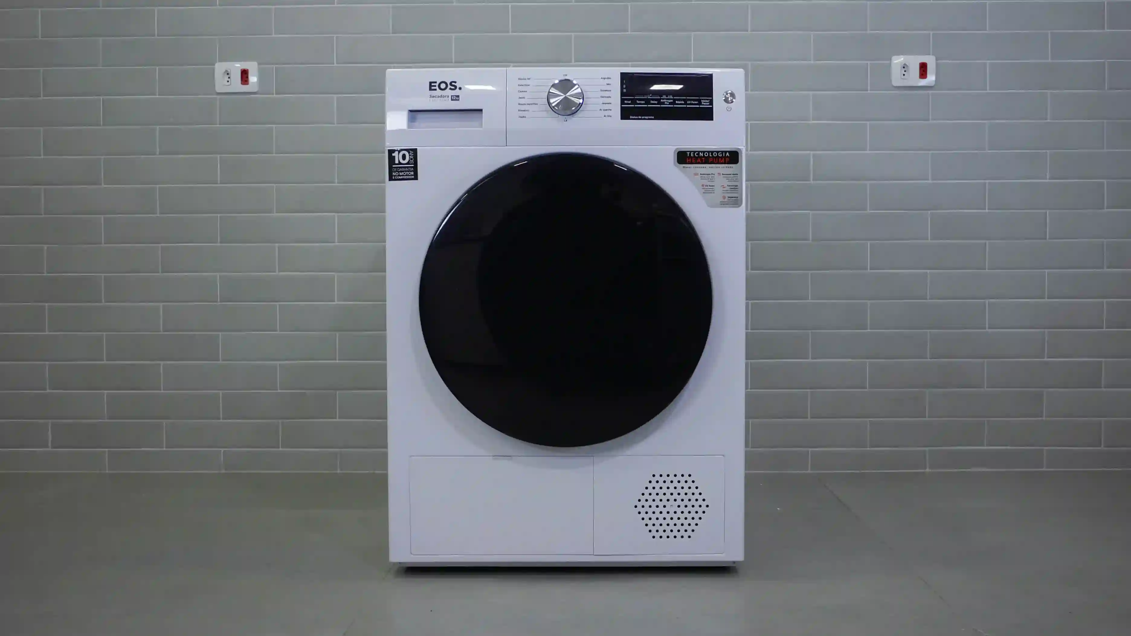 Imagem do produto Secadora de Roupas EOS Bomba de Calor 12 kg