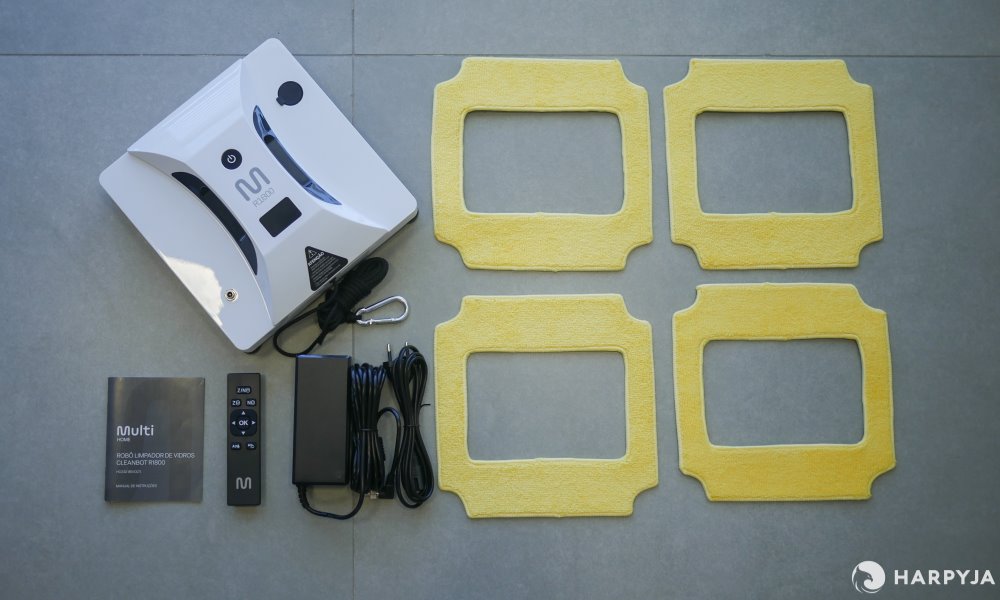 Robô Limpador de Janelas Multi Cleanbot Aqua R1800 - Imagem 6