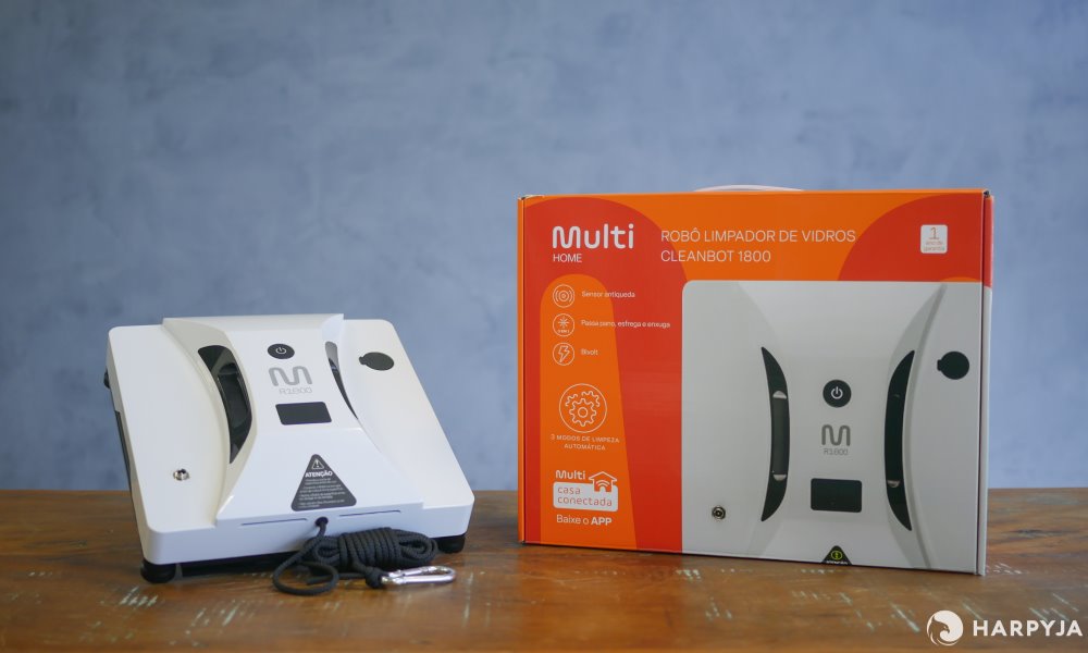 Robô Limpador de Janelas Multi Cleanbot Aqua R1800 - Imagem 22