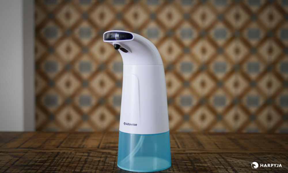 Banner da opinião Dispenser Automático de Sabão