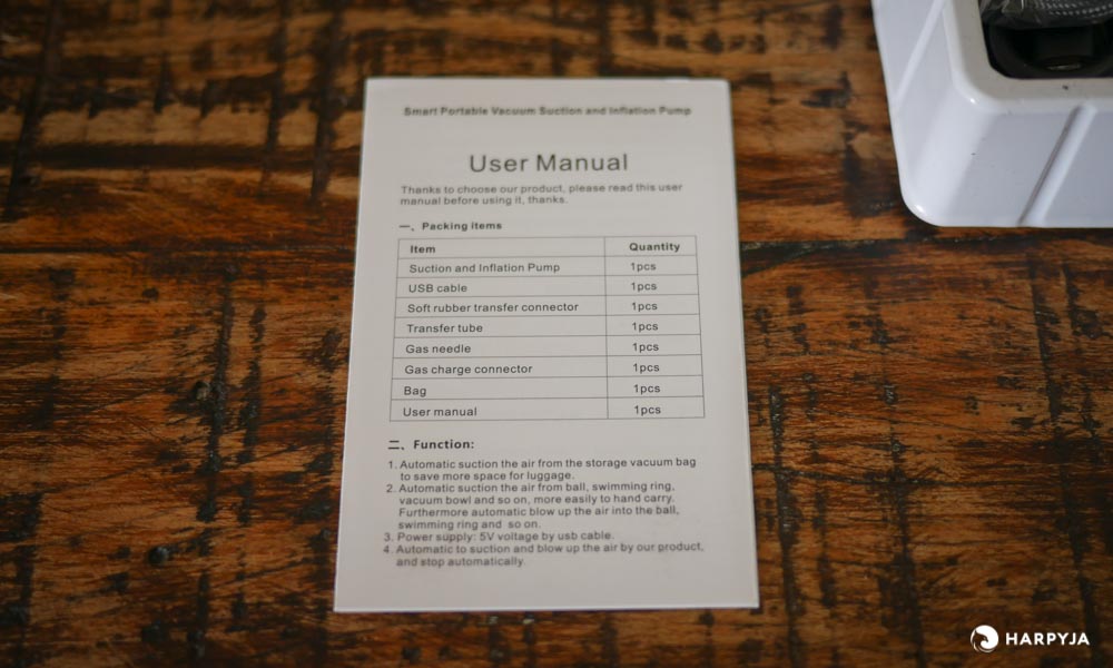 Compressor de Ar e bomba de Vácuo Portátil da Alfawise - Imagem 16