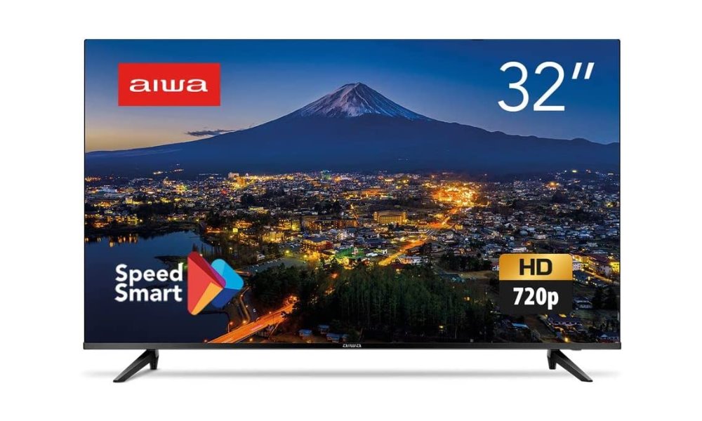 Imagem do produto Aiwa 32'' HD Borda Ultrafina AWS-TV-32-BL-01