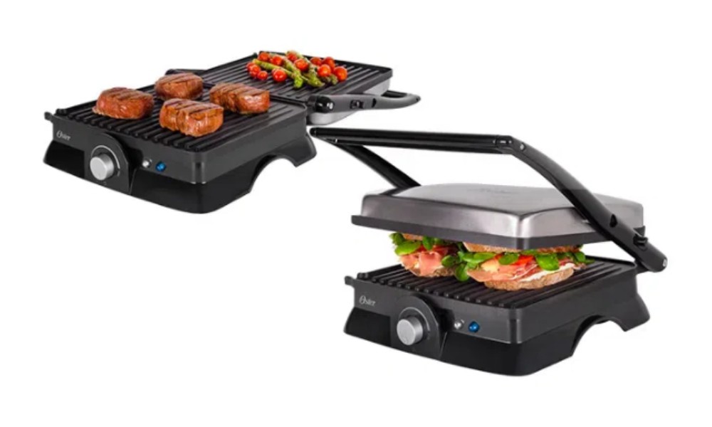 Imagem de Grill Elétrico Multiuso Oster Inox OGRL210