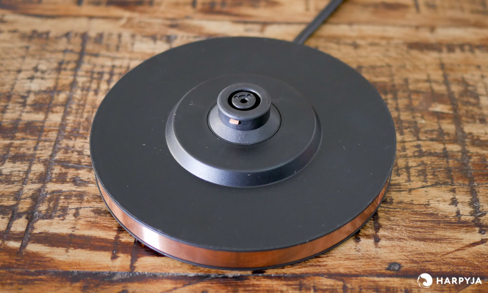 Banner da opinião Hamilton Beach com jarra de vidro