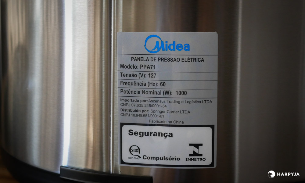 Midea Inox 6L PPA71 e PPA72 - Imagem 25