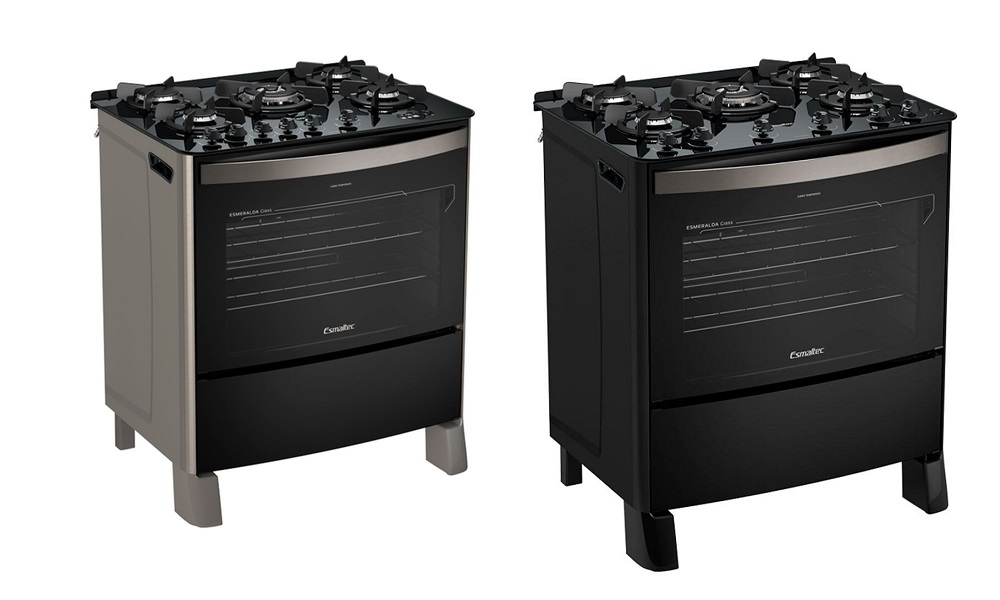 Foto de Esmaltec Esmeralda Glass 5 Bocas