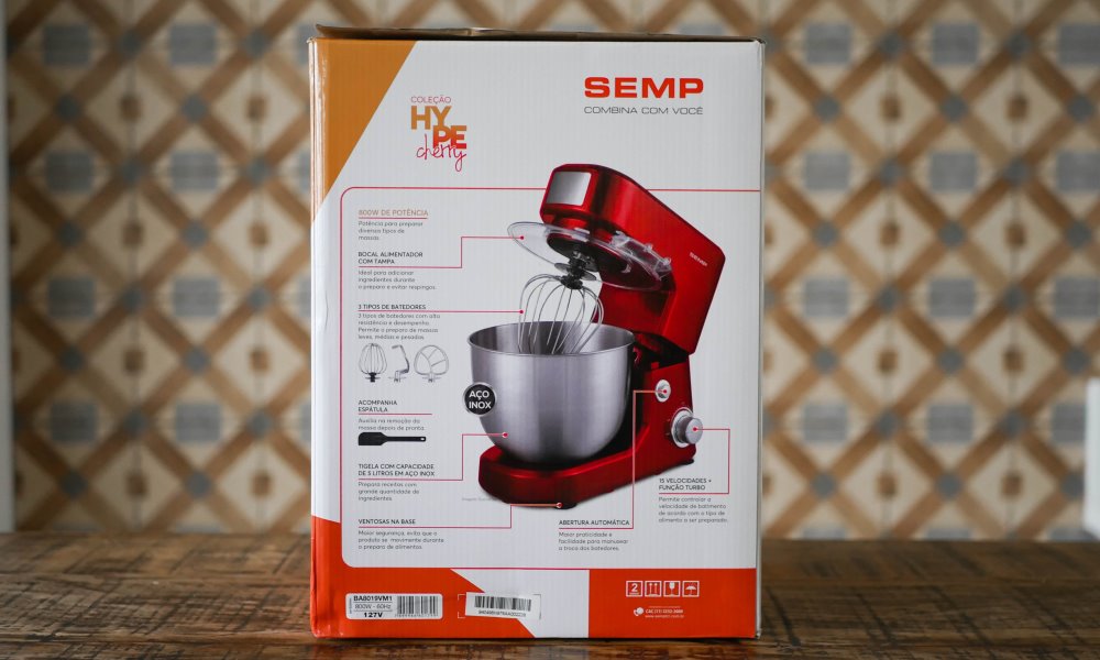 Semp Hype Cherry BA8019VM - Imagem 5