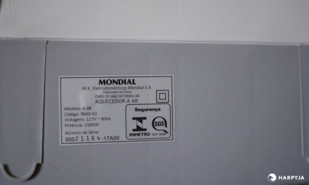 Mondial A-08  - Imagem 11