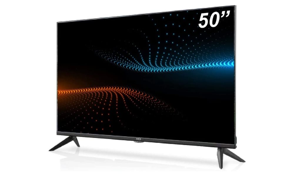 Banner da opinião LED 50'' 4K HQ Screen Conversor Digital Externo