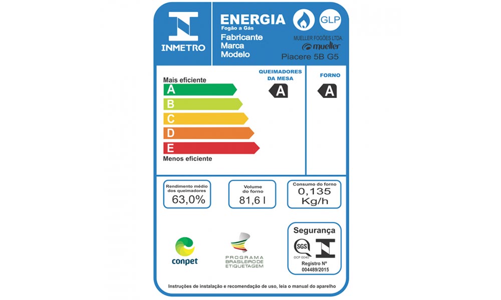 Mueller Piacere Vetro 5 Bocas - Imagem 26