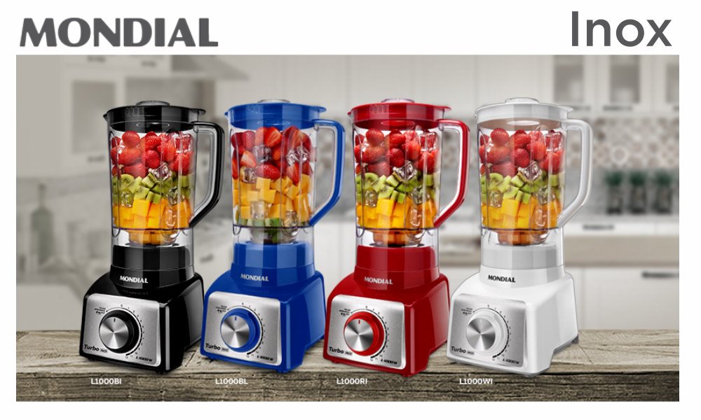 Mondial L-1000 Turbo Inox - Imagem 16