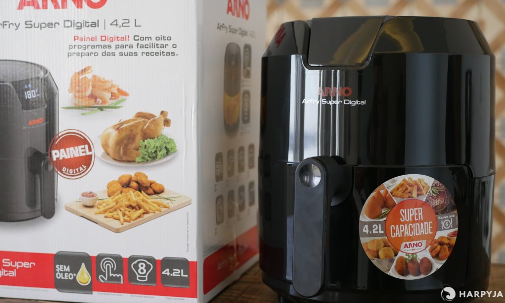 Imagem do produto Arno Airfry Super Digital Gfry 4.2L