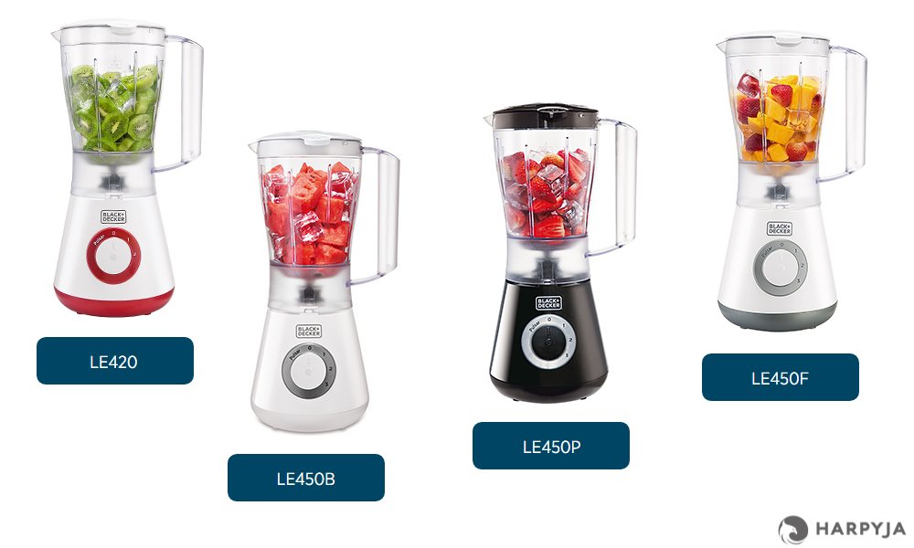 Black & Decker LE450F com Jarra Antimicrobiana - Imagem 16