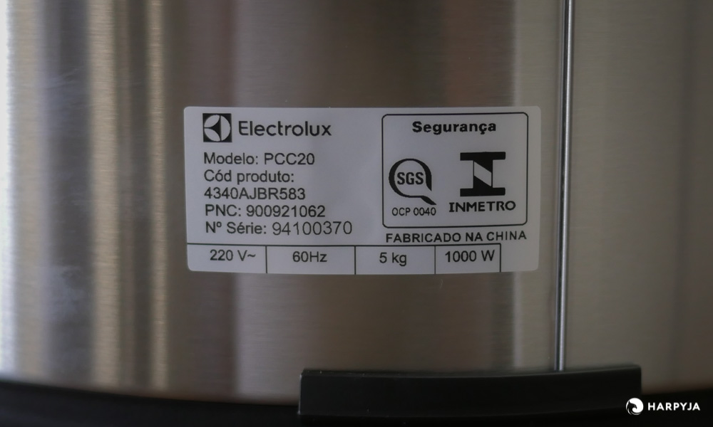 Electrolux Inox 6L PCC20 - Imagem 9