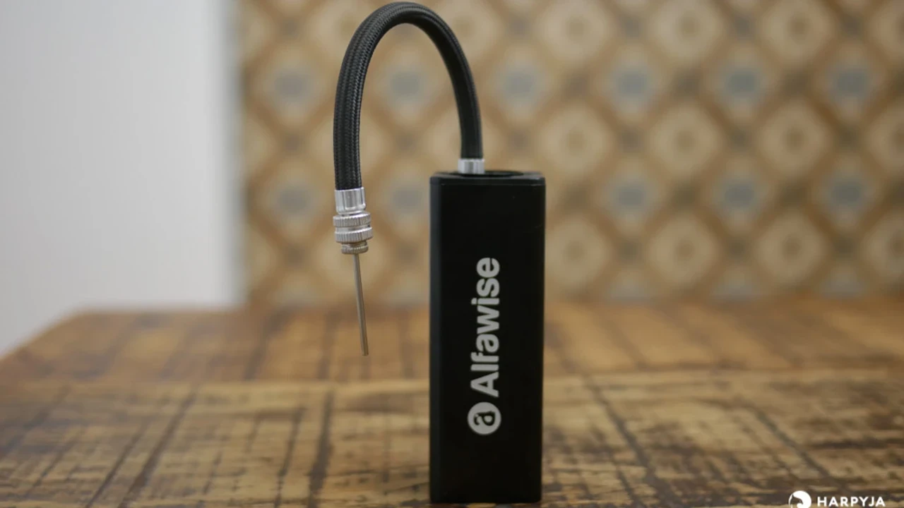 Banner da opinião Compressor de Ar e bomba de Vácuo Portátil da Alfawise