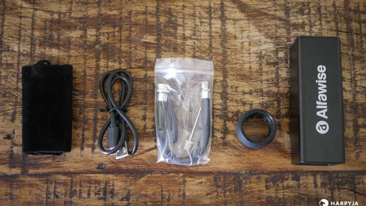 Compressor de Ar e bomba de Vácuo Portátil da Alfawise - Imagem 2