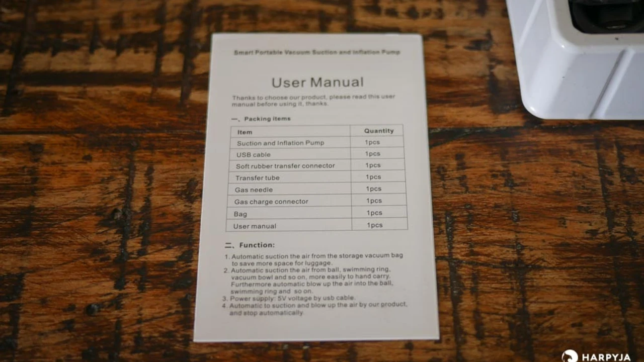 Compressor de Ar e bomba de Vácuo Portátil da Alfawise - Imagem 19