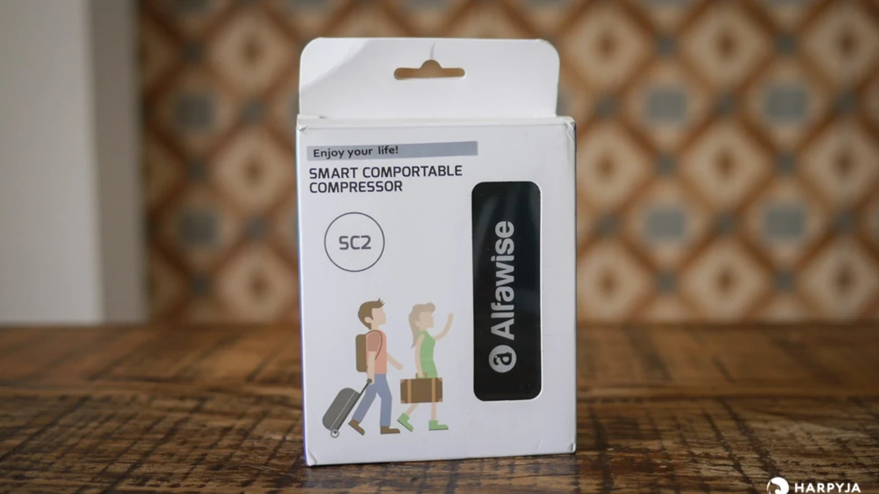 Compressor de Ar e bomba de Vácuo Portátil da Alfawise - Imagem 9